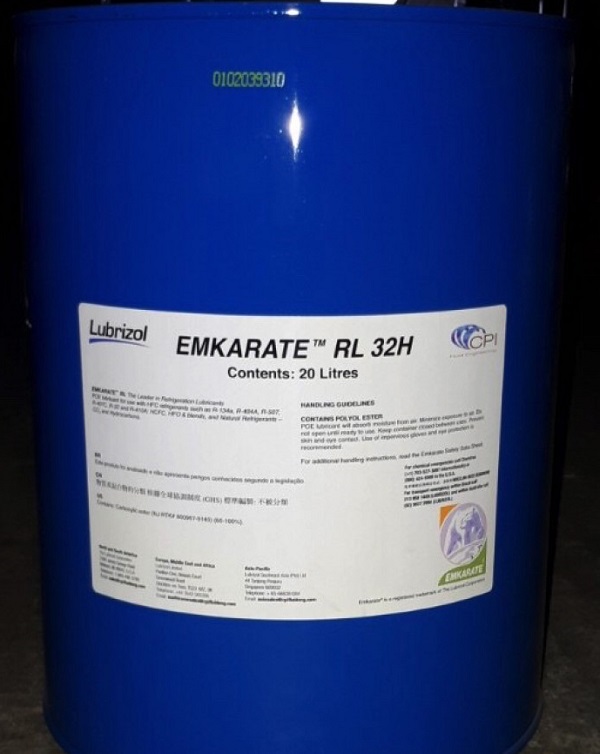 Dầu nhớt lạnh Emkarate-RL32H- thùng 20 lít
