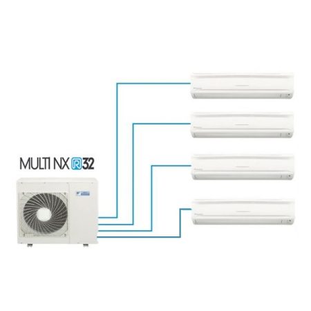Dàn nóng điều hòa multi daikin 4mxm68rvmv và 3 dàn lạnh treo tường